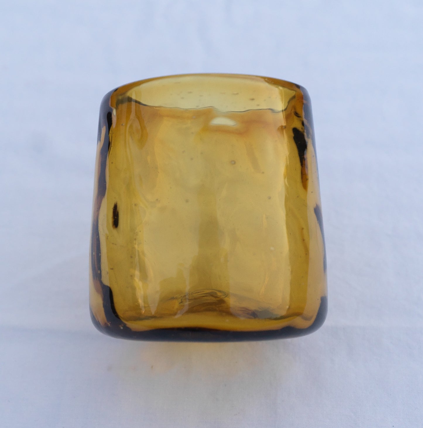 Hans blown trapezoid glass (set of 4)