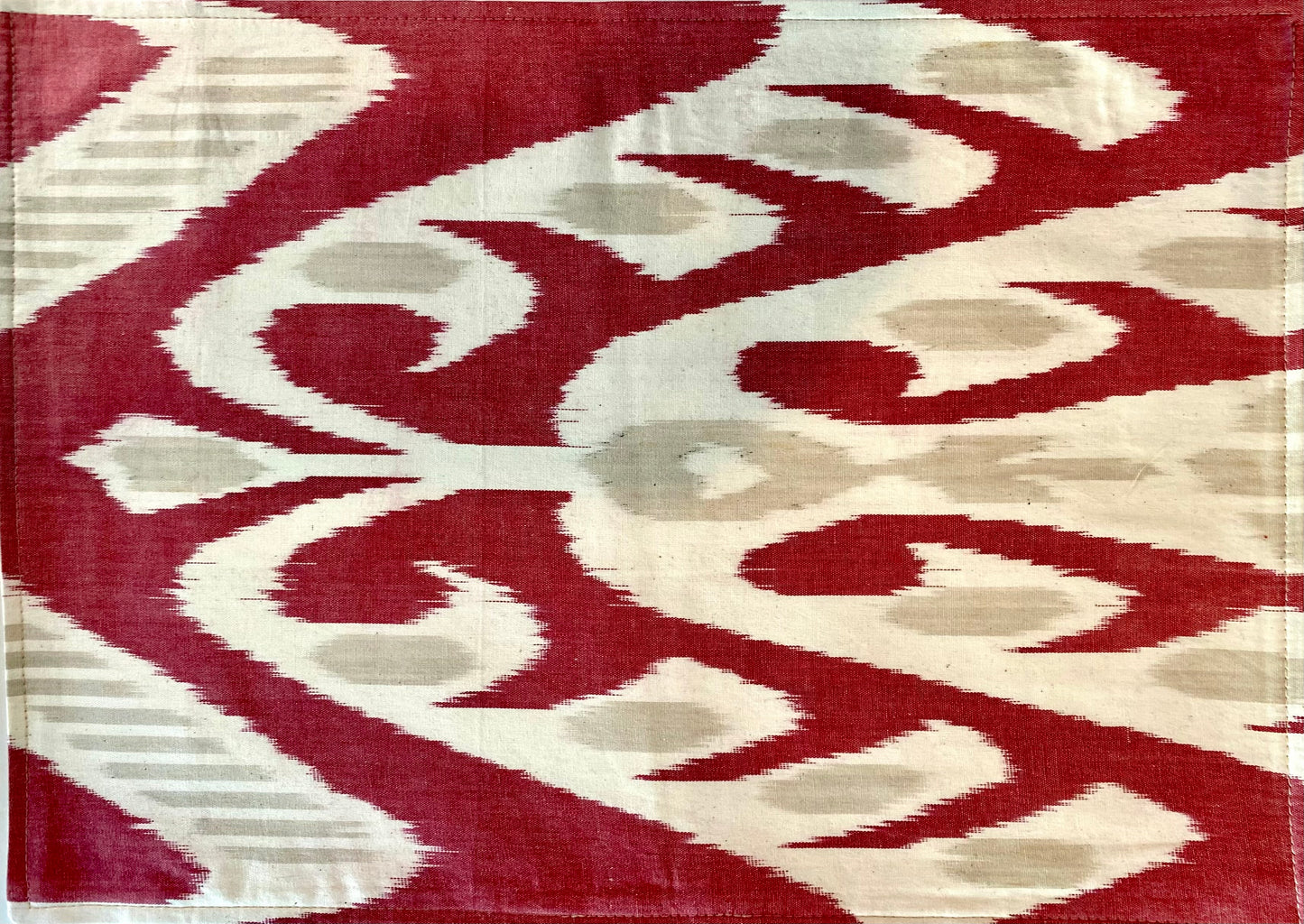 Ikat cotton placemats