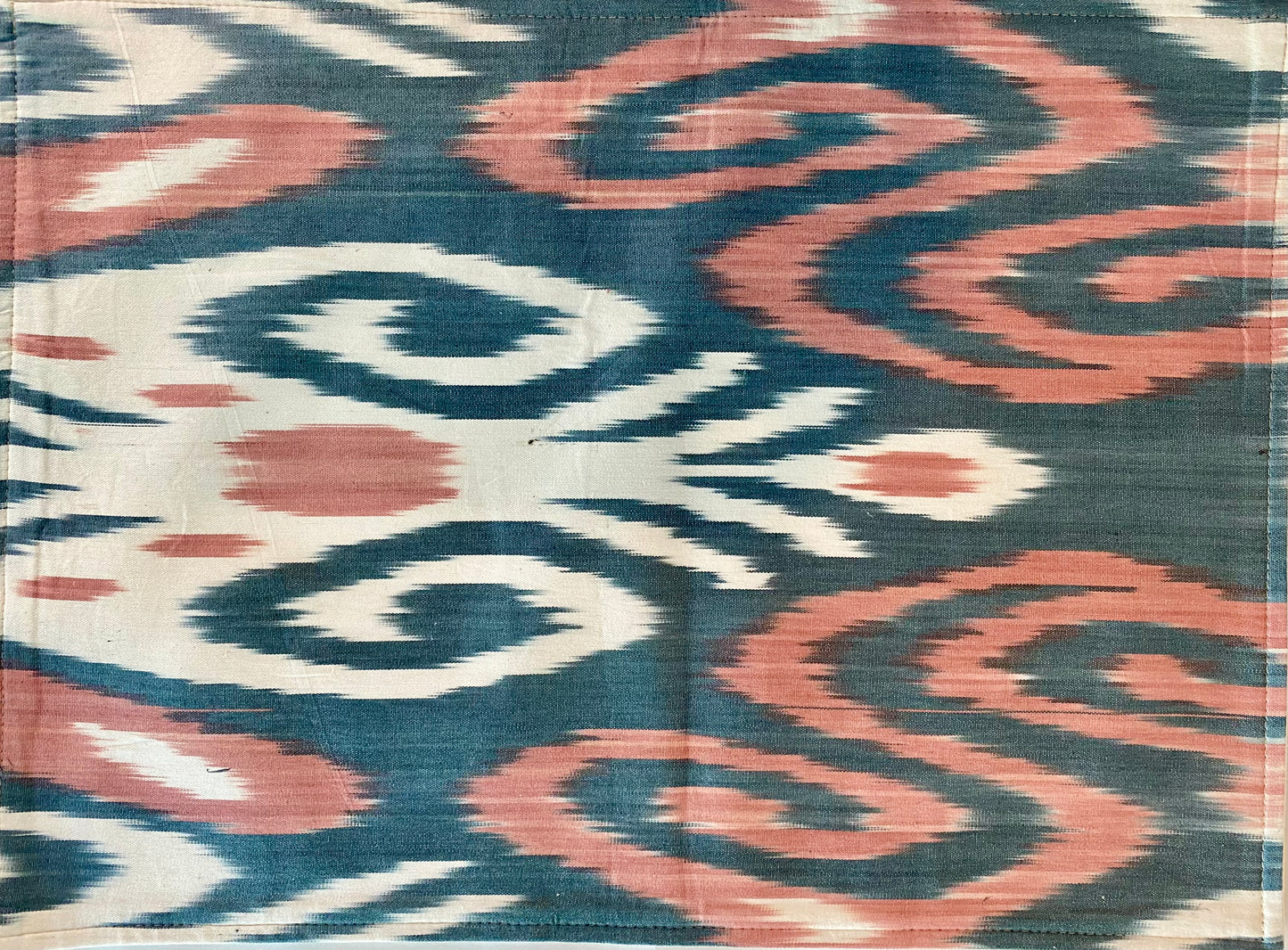 Ikat cotton placemat