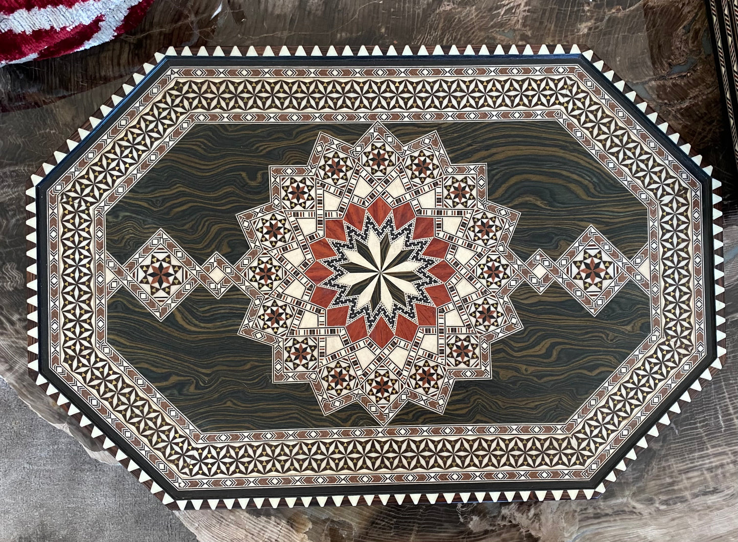 Charola rectangular mediana