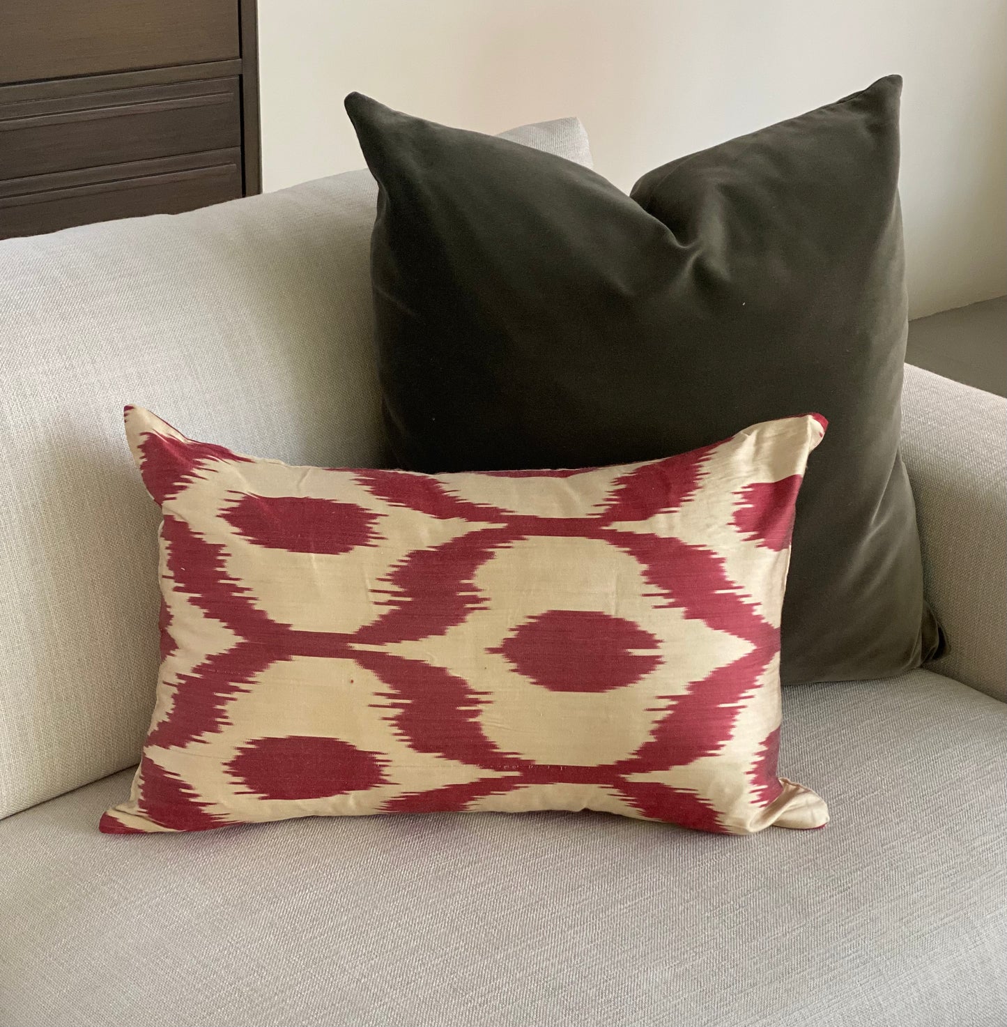 Uzbekistan silk cushion 39 X 59