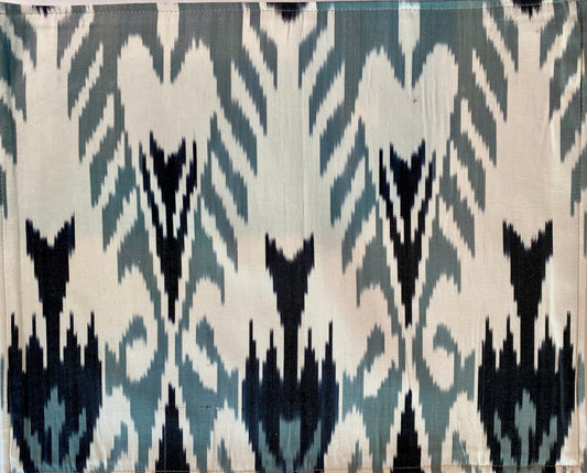 Ikat Silk and cotton placemat 